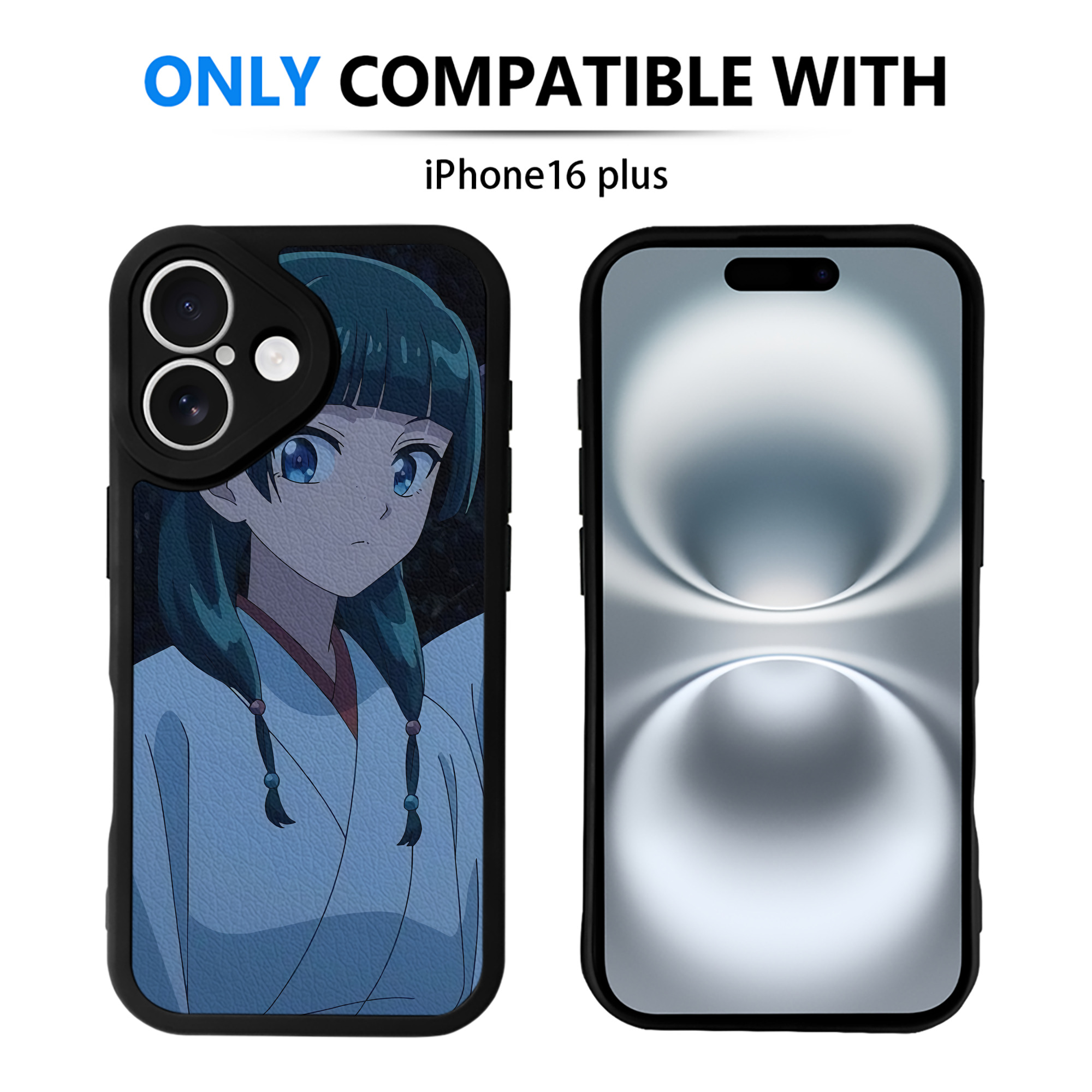 薬屋のひとりごと The Apothecary Diaries 【iPhone 16シリーズ対応】シリコンスマホケース（レザー調） 材質：シリコン